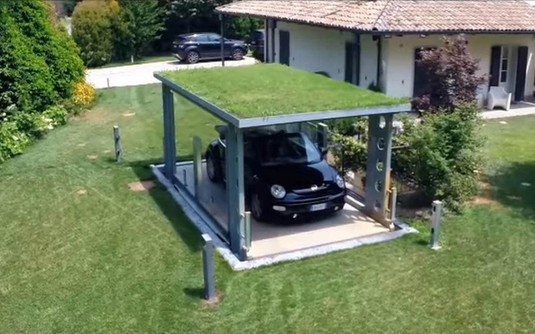 Bemande Autolift voor Particuliere Villa in Italië
