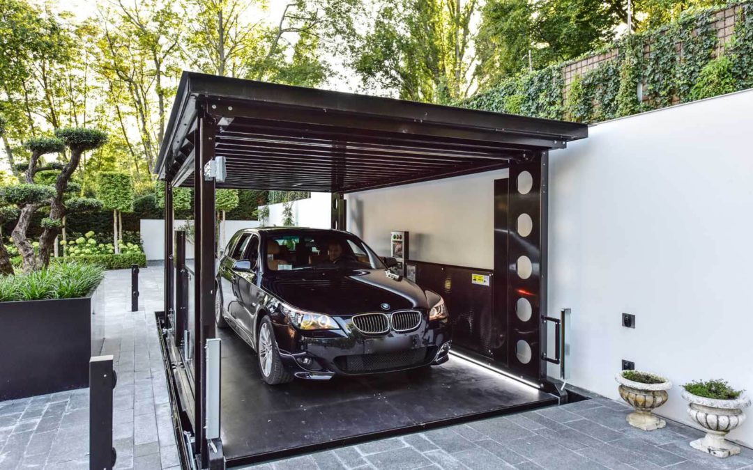 Bemande Autolift voor Particuliere Villa in Zwitserland