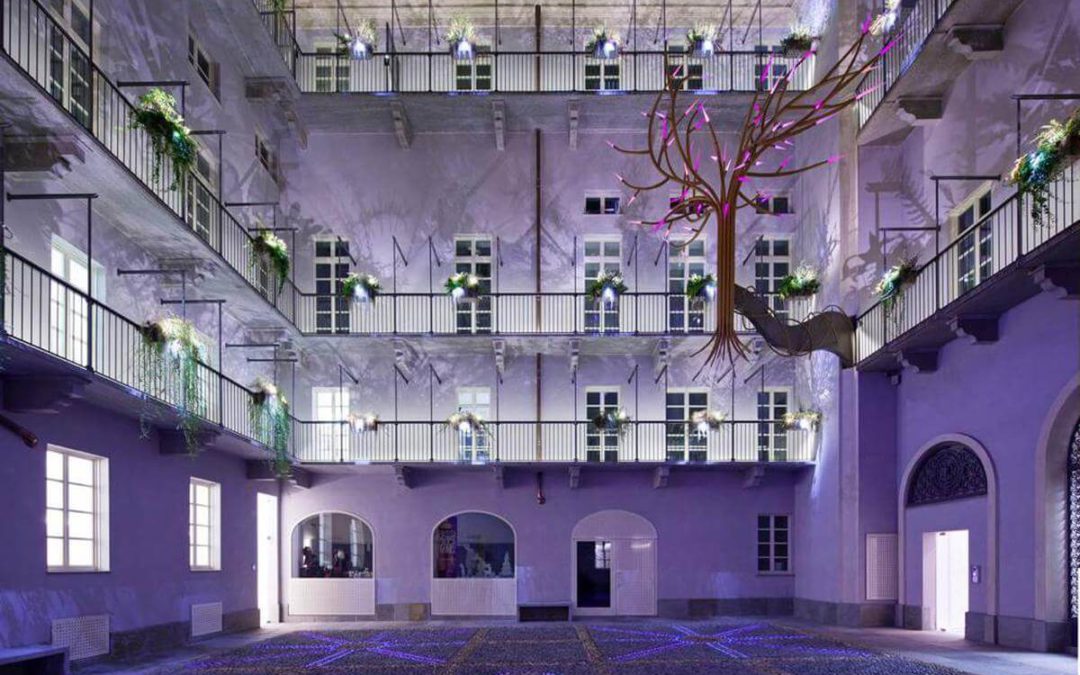 Elektrische Autolift voor Historisch Gebouw in Italië